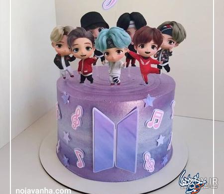عکس اعضای گروه بی تی اس کارتونی