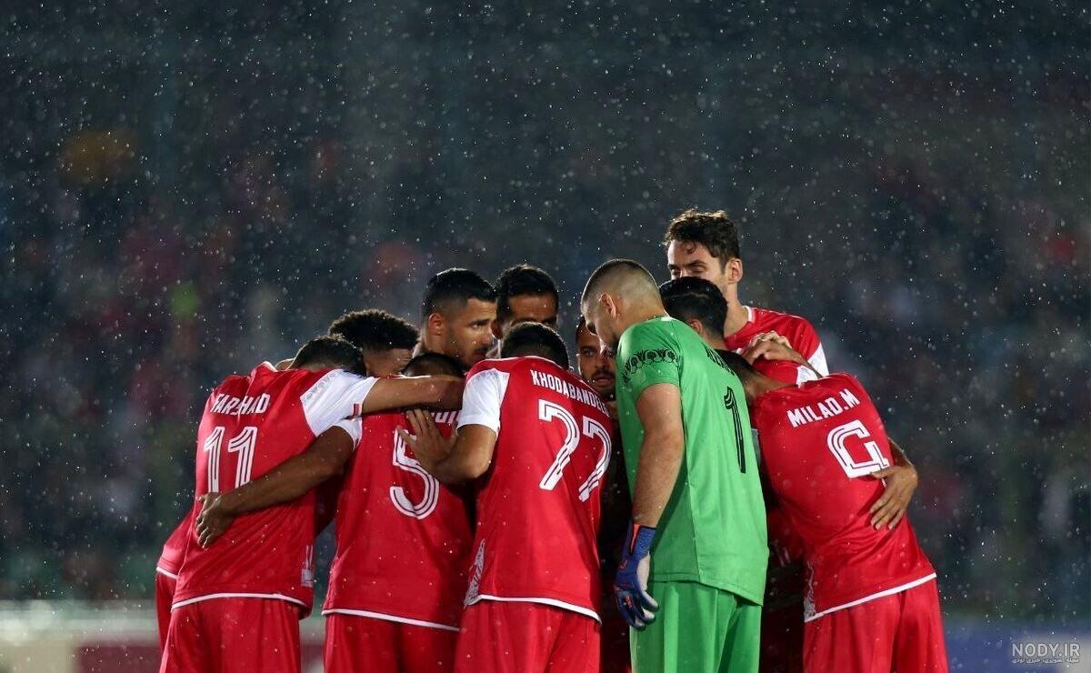 عکس/ حمایت پرسپولیسی‌ها از شجاع خلیل زاده