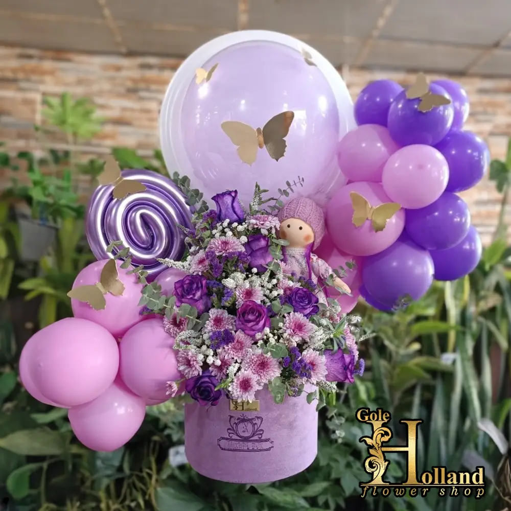 عکس دسته گل برای نوزاد