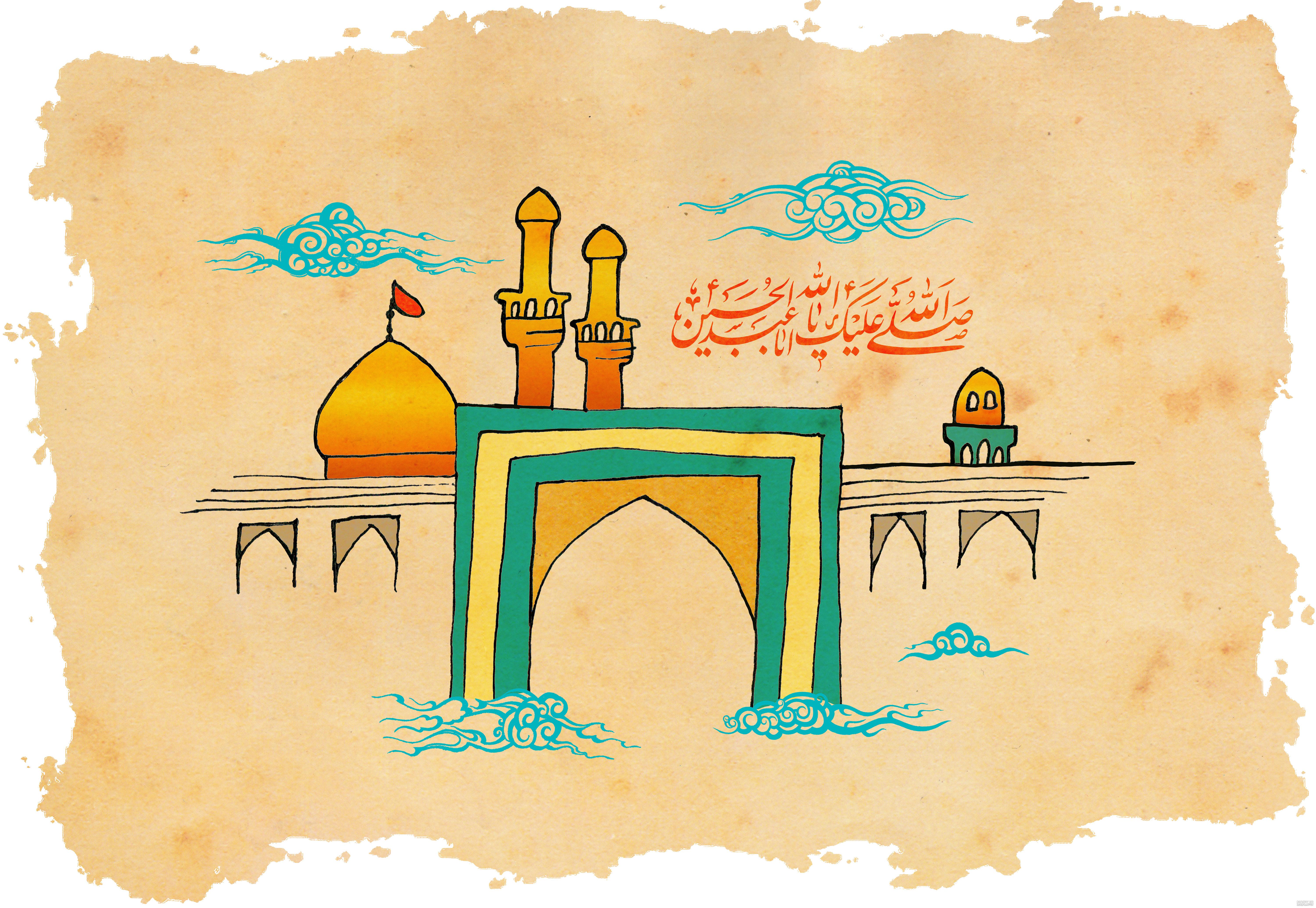 عکس نقاشی امام حسین - عکس نودی