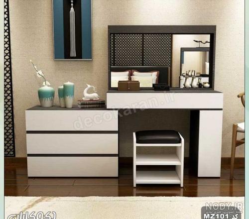29 مدل میز آرایش سفید شیک و جذاب - سروین دیزاین