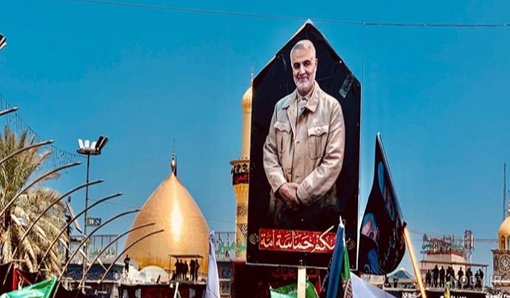 آخرین خبر | عکس/ لحظه طواف تابوت سردار دلیر حاج قاسم سلیمانی در حرم امام حسین(ع) آخرین خبر | عکس/ لحظه طواف تابوت سردار دلیر حاج قاسم سلیمانی در حرم امام حسین(ع)
