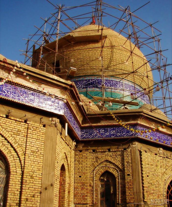 ضریح جدید خیمه گاه حضرت قاسم علیه السلام نصب گردید+تصاویر ضریح جدید خیمه گاه حضرت قاسم علیه السلام نصب گردید+تصاویر