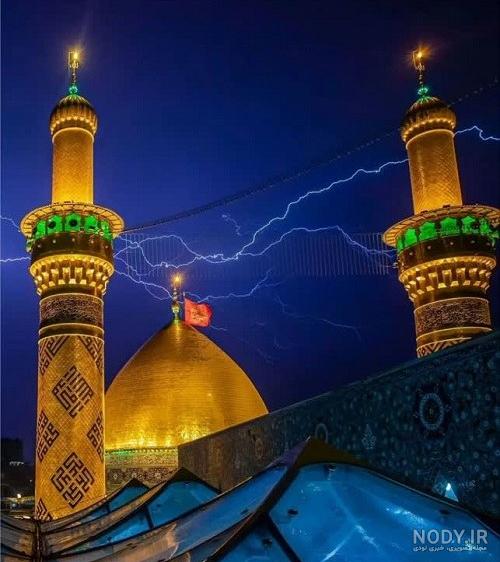 عکس/ حرم علمدار کربلا سیاه‌پوش شد - حلقه وصل