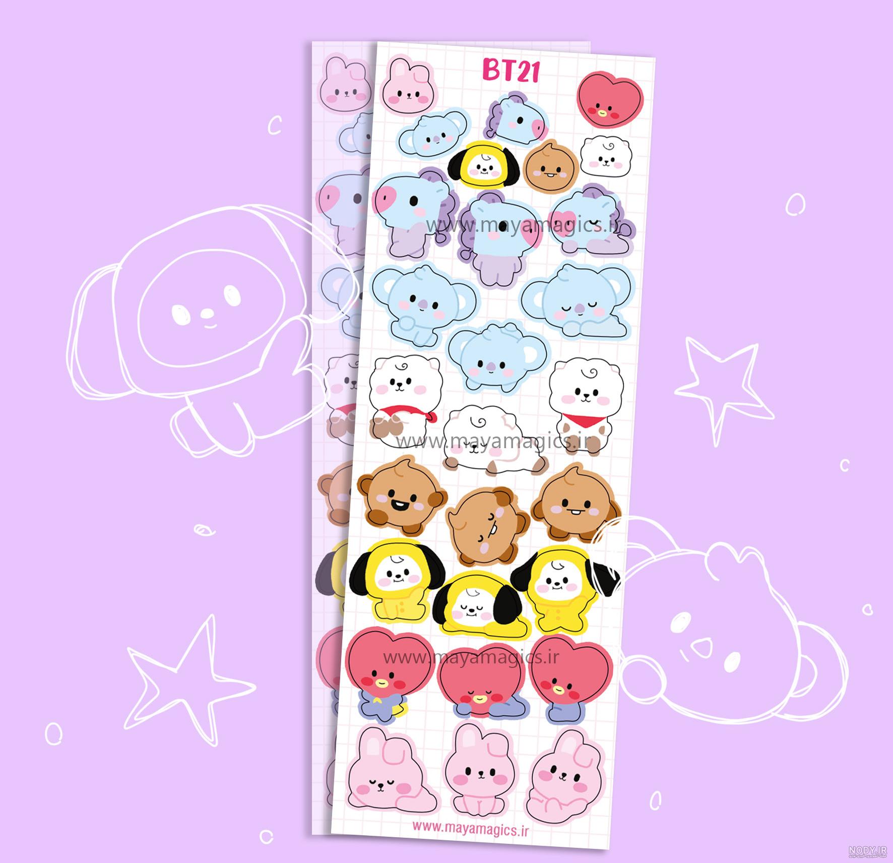 عکس کیوت از bt21 عکس کیوت از bt21