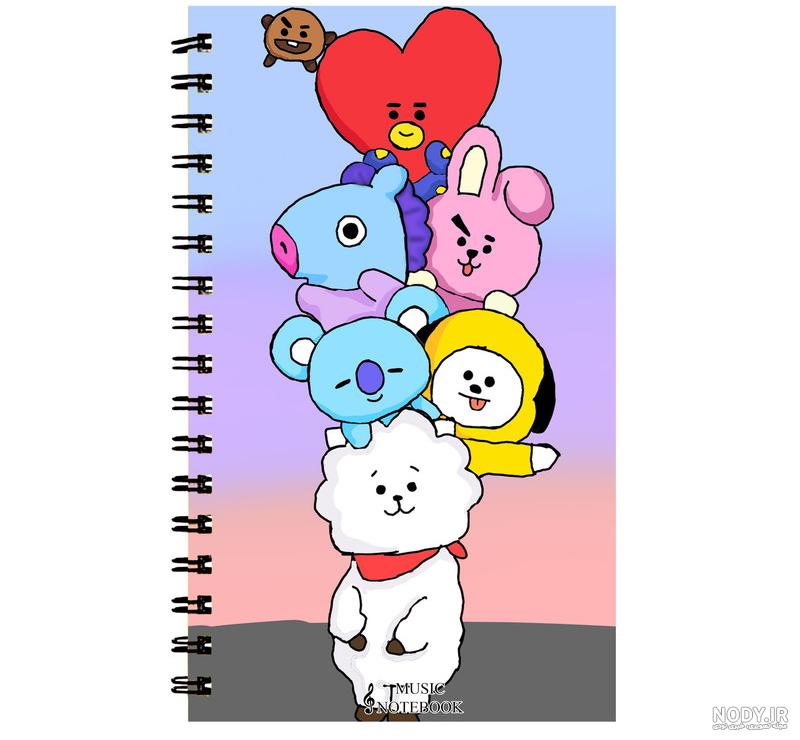 خرید دفتر یادداشت بی تی اس BTS بی تی اس**