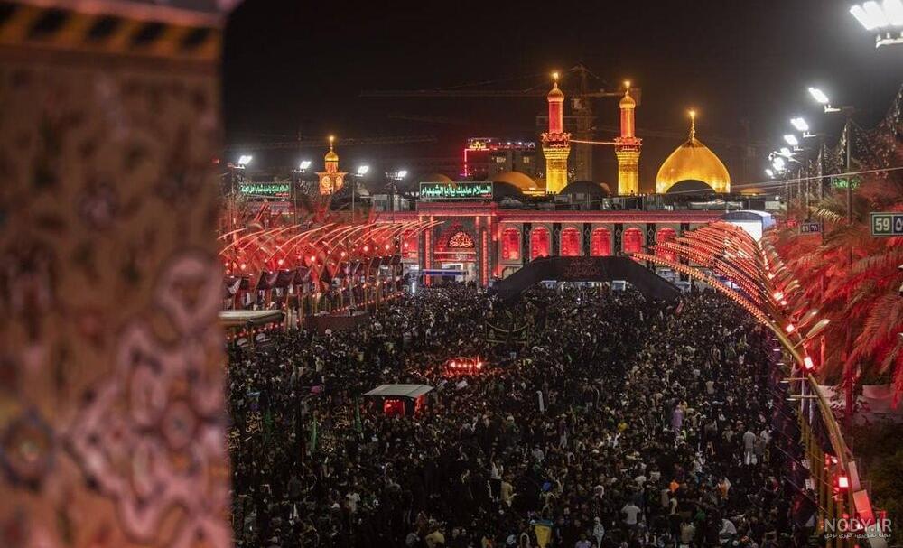 عکس اربعین در کربلا