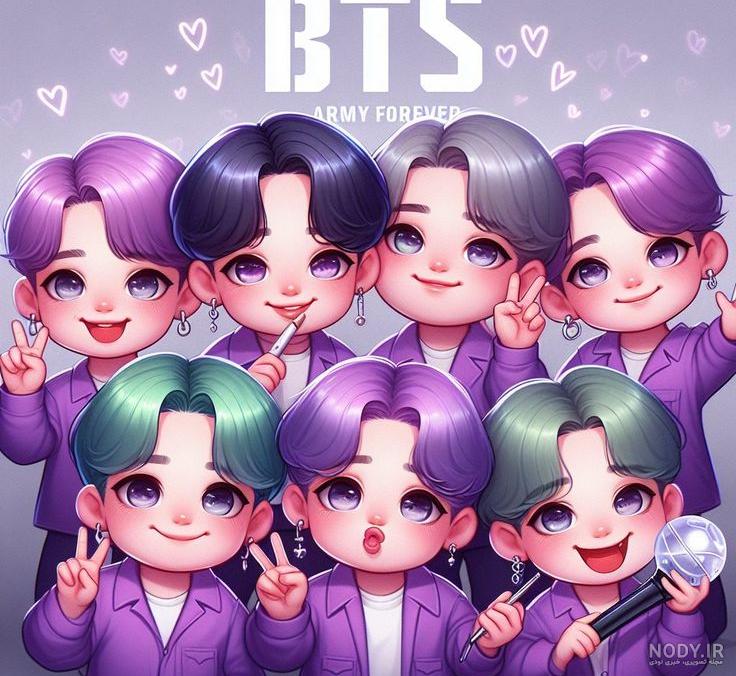 عکس بی تی اس ❤️ [ پروفایل خفن و شاخ BTS و عکس های جذابشون]