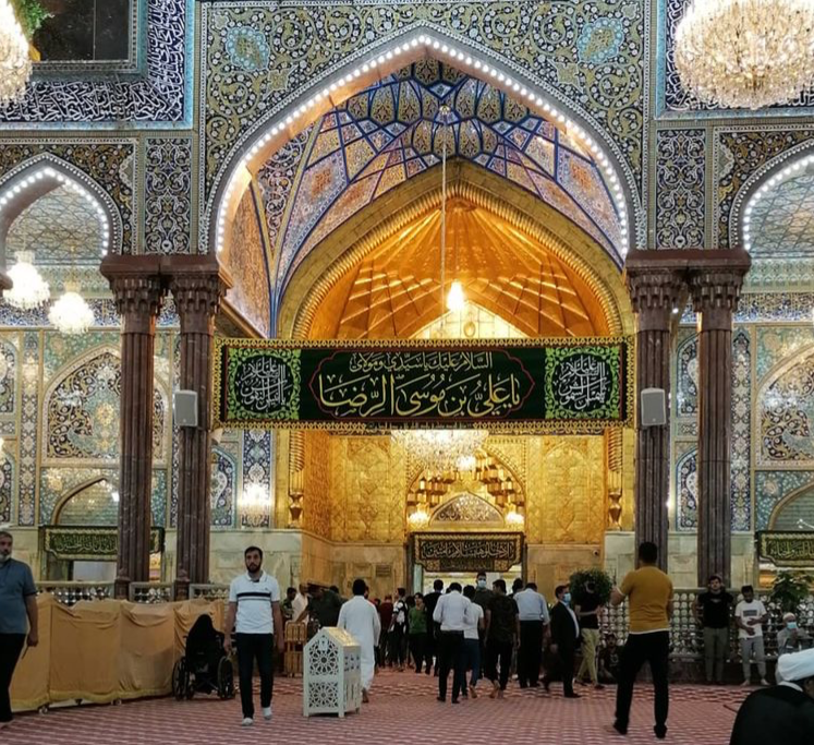 عکس حرم امام حسین از داخل عکس حرم امام حسین از داخل