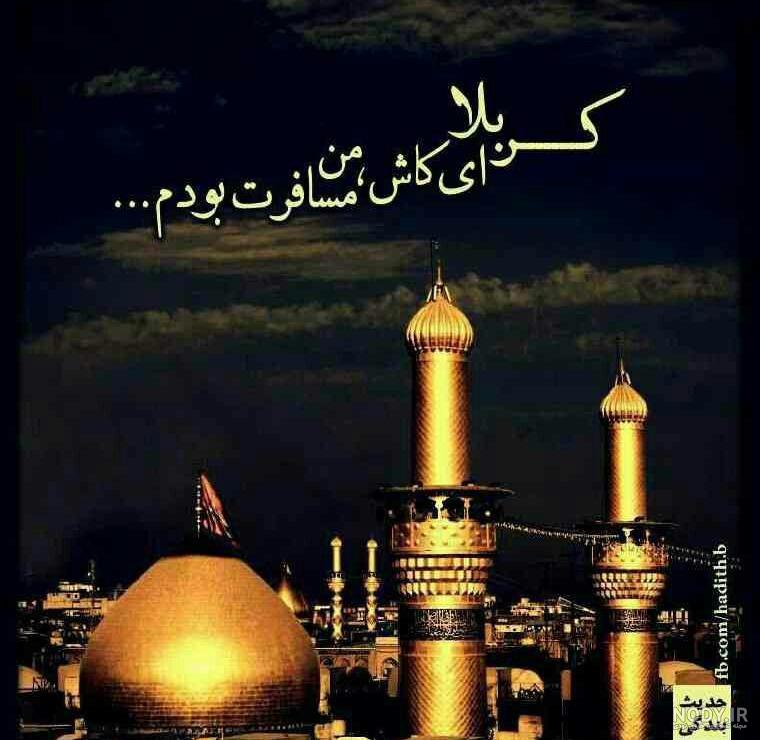 عکس نوشته برای کربلا نرفته ها