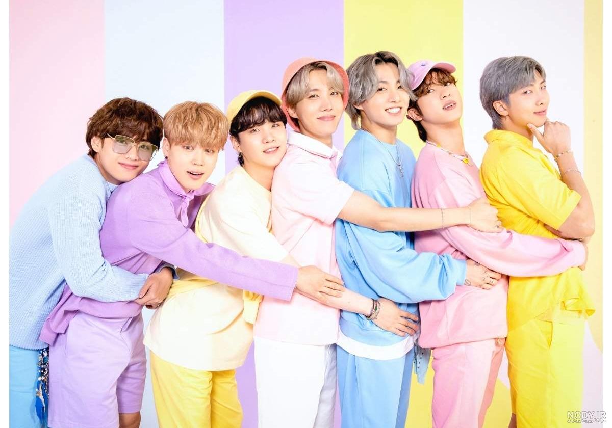 عکسهای رسمی از گروه بی‌تی‌اِس (BTS) با کیفیت بالا - سپند جام