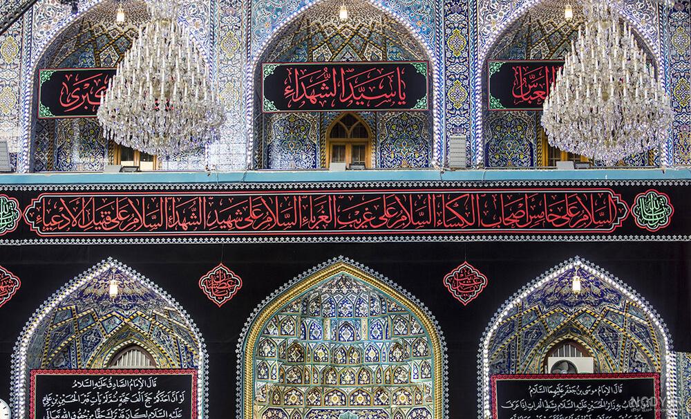 عکسی زیبا، پروفایل از ضریح امام حسین در ماه محرم | مکتب وحی عکسی زیبا، پروفایل از ضریح امام حسین در ماه محرم | مکتب وحی