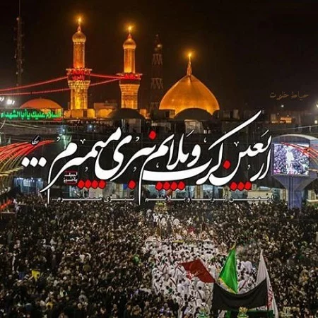 عکس‌های هوایی از کربلا در اربعین حسینی