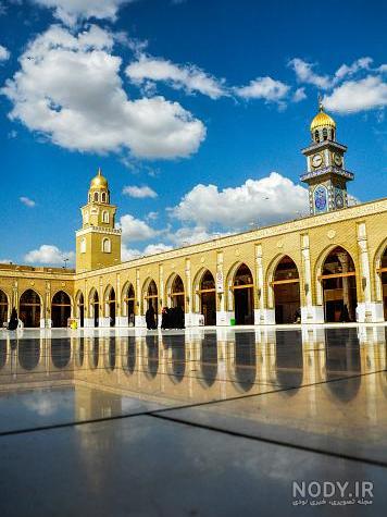 مسجد کوفه در آستانه شهادت مسلم بن عقیل (ع) سیاهپوش شد+ تصاویر - atabenews