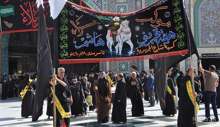 منزلگاه هاي سفر امام حسين تا كربلا + نقشه تصويري (پوستر)