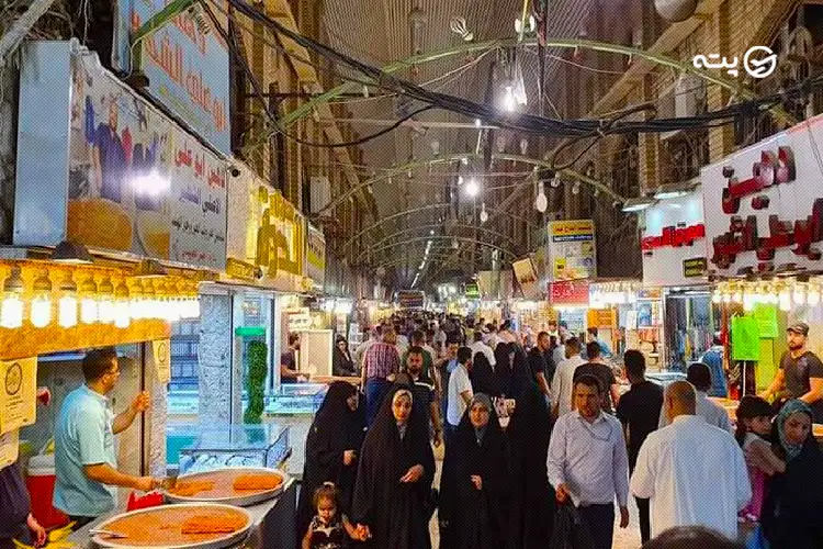 پرونده:لباس های سنتی در بازار کرمانشاه - panoramio.jpg - ویکی‌پدیا،  دانشنامهٔ آزاد