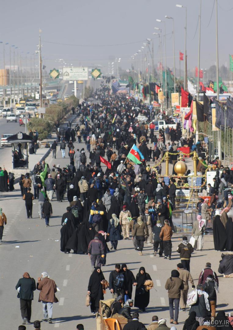 پیاده روی زائران از نجف به کربلا (عکس) پیاده روی زائران از نجف به کربلا (عکس)