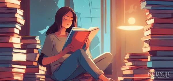 عکس خفن عکس دختر درحال درس خوندن فانتزی