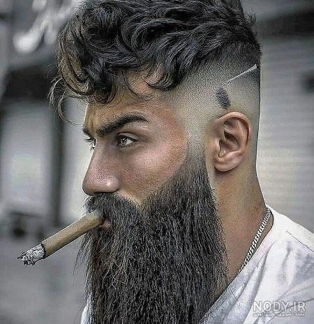  عکس پروفایل پسرانه لاتی با ریش برای واتساپ