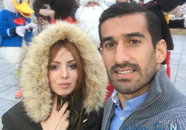 عکس بچه احسان حاج صفی