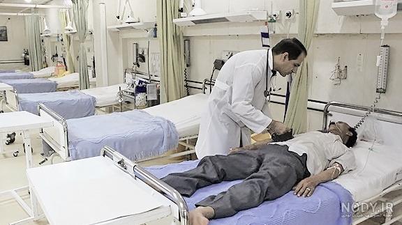 کاروان زیر سایه خورشید در بیمارستان معتضدی کرمانشاه- عکس خبری تسنیم | Tasnim