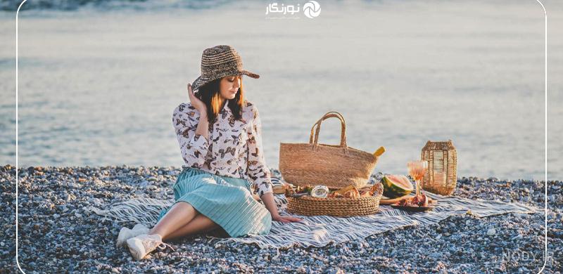 عکس خفن عکس دختر کنار دریا طبیعی