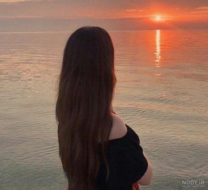 عکس خفن عکس دختر کنار دریا طبیعی