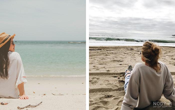 عکس خفن عکس دختر کنار دریا طبیعی