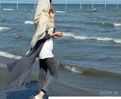 عکس خفن عکس دختر کنار دریا طبیعی