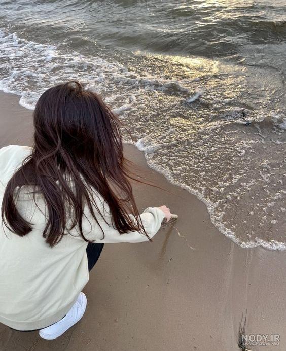 عکس خفن عکس دختر کنار دریا طبیعی