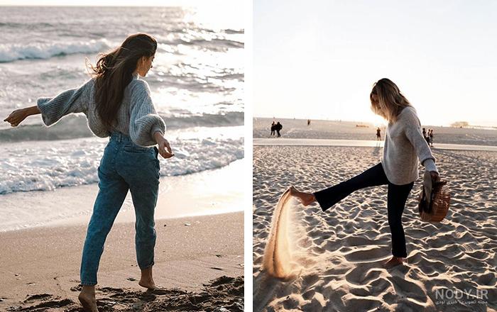 عکس خفن عکس دختر کنار دریا طبیعی