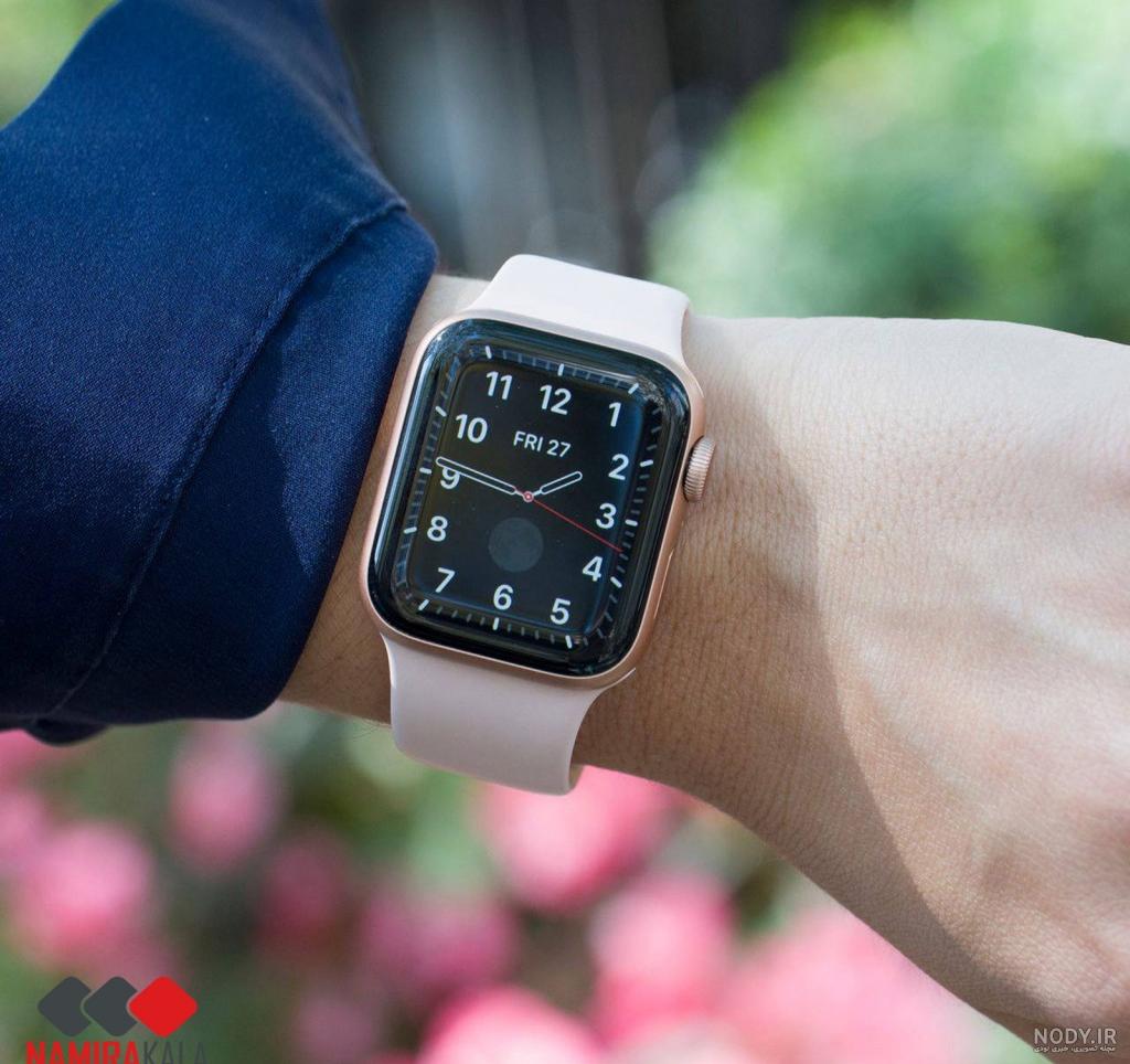 ساعت هوشمند اپل واچ سری 5 مدل 44m Space Aluminum Case Sport Band