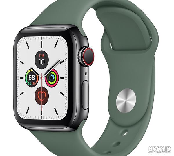 ساعت هوشمند اپل واچ سری 5 مدل 40mm Aluminum Case With Sport Band - نیوامال