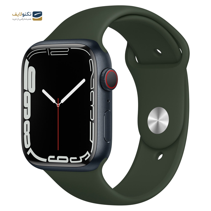 ساعت هوشمند اپل واچ سری ۸ مدل ۴۵mm Aluminum Case with Sport silicone B -  مهام دیجی