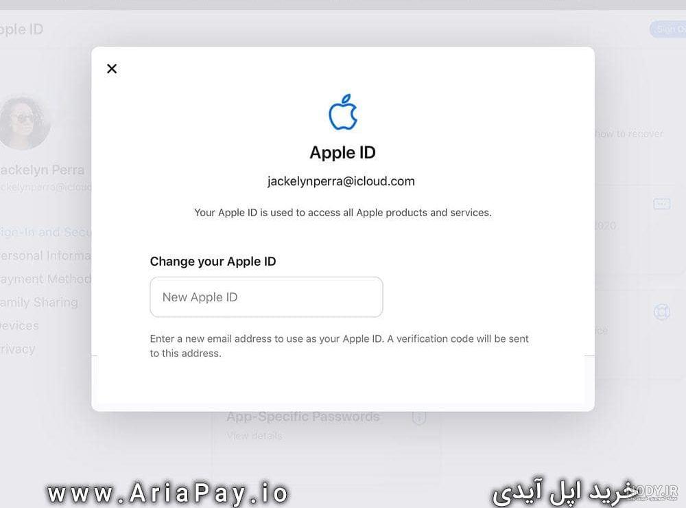 عکس اپل ایدی برای تماس
