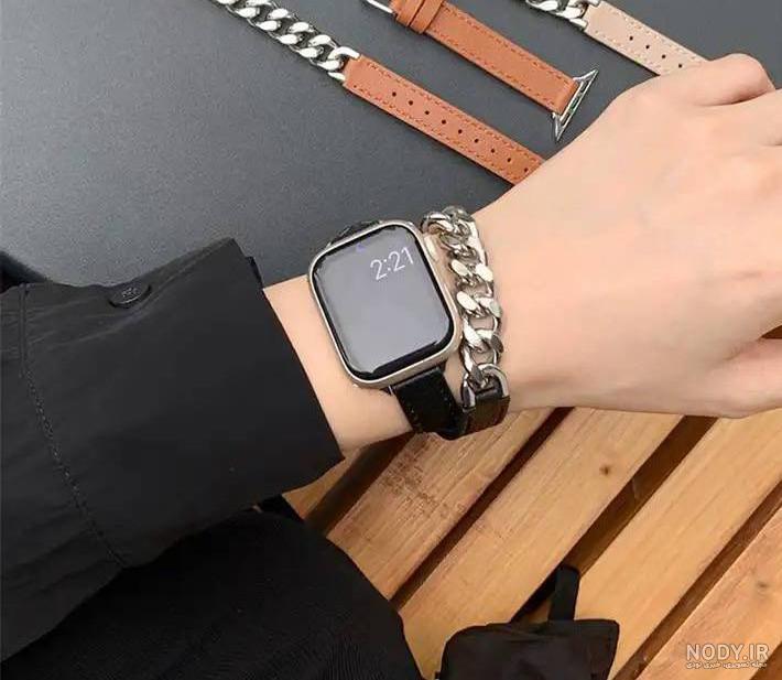 عکس ساعت اپل واچ زنانه