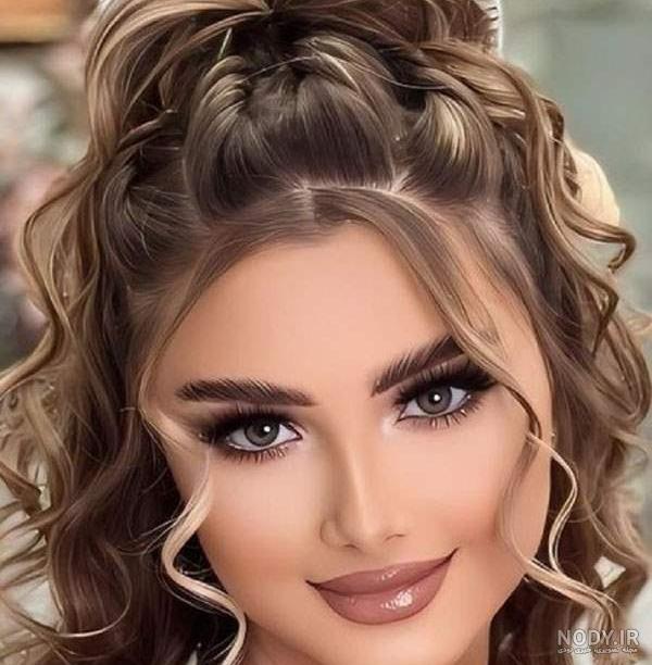 مدل شینیون جدید خواهر عروس + مدل مو خواهر عروس در اینستا