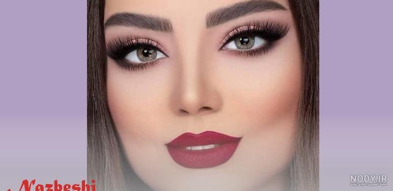 میکاپ خواهر عروس⭐ [30 مدل جدید آرایش خواهر عروس]- نازبشی