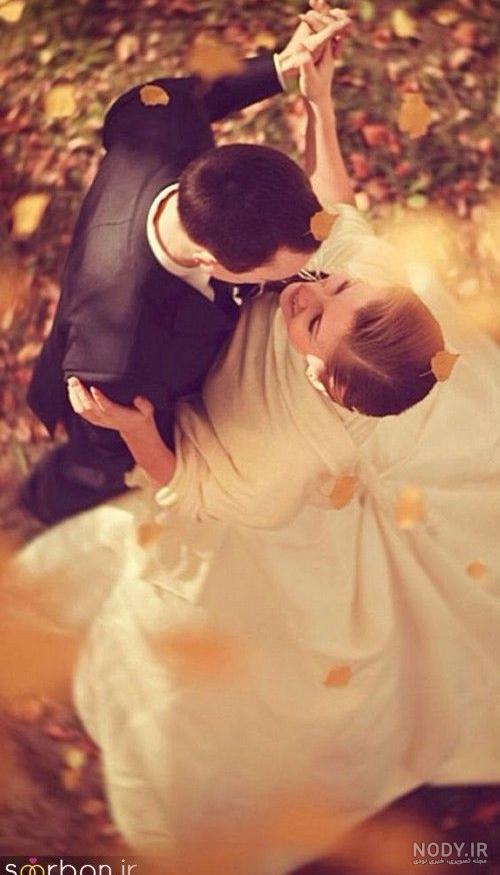 عکس دست های عاشقانه عروس و داماد