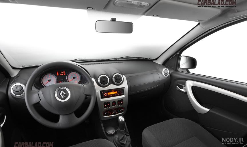 مانیتور فابریک رنو ساندرو بهترین کیفیت، فروش و نصب سیستم تصویری رنو اندروید  - Majidcar
