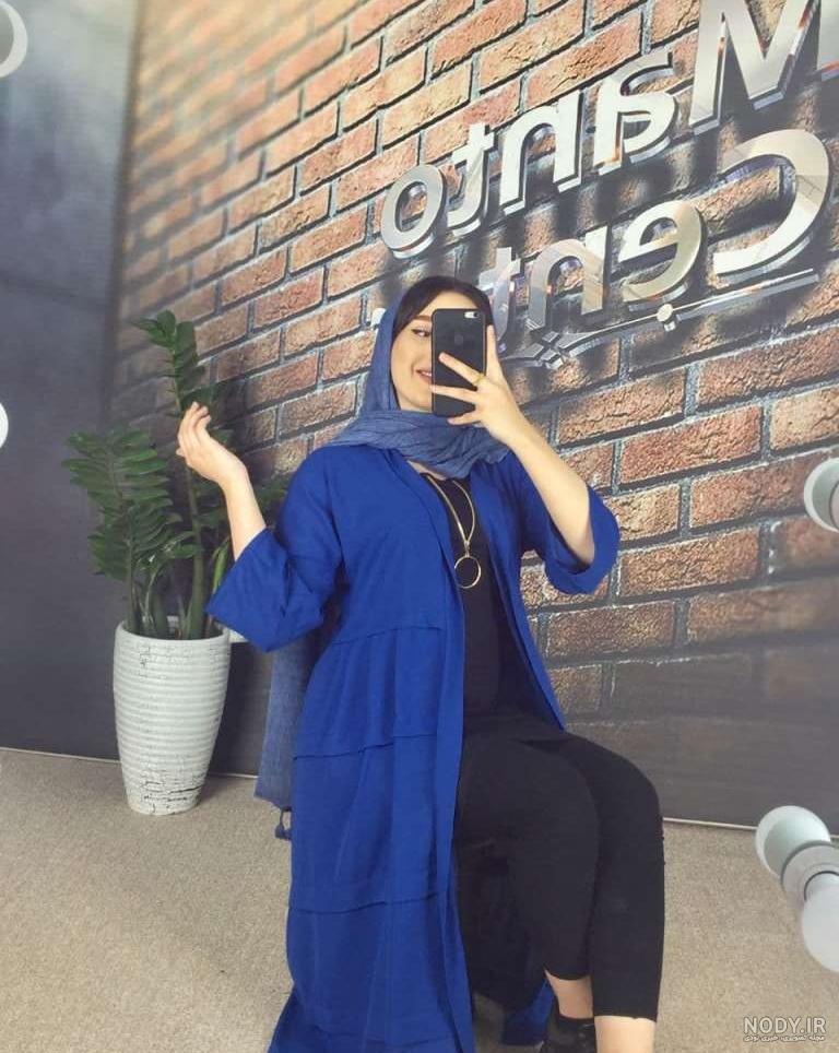 مدل مانتو ابروبادی ابی کاربنی