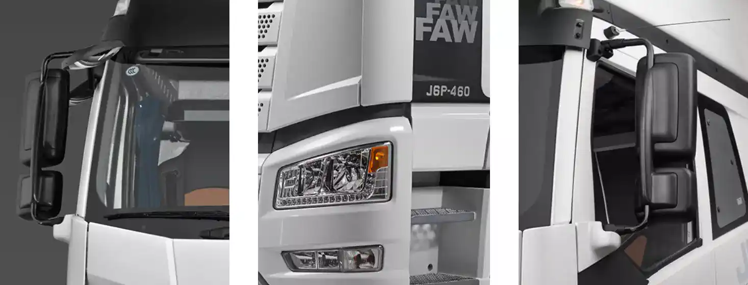 🔷کشنده تک محور فاو ۴۶۰ ➖FAW JP6 460 ✓محصول جدید فاو با موتور تقویت شده و  مجهز به ریتاردر گیربکس ✓دارای کیت ADR جهت حمل کالاهای خطرناک ✓گیربکس این  محصول از