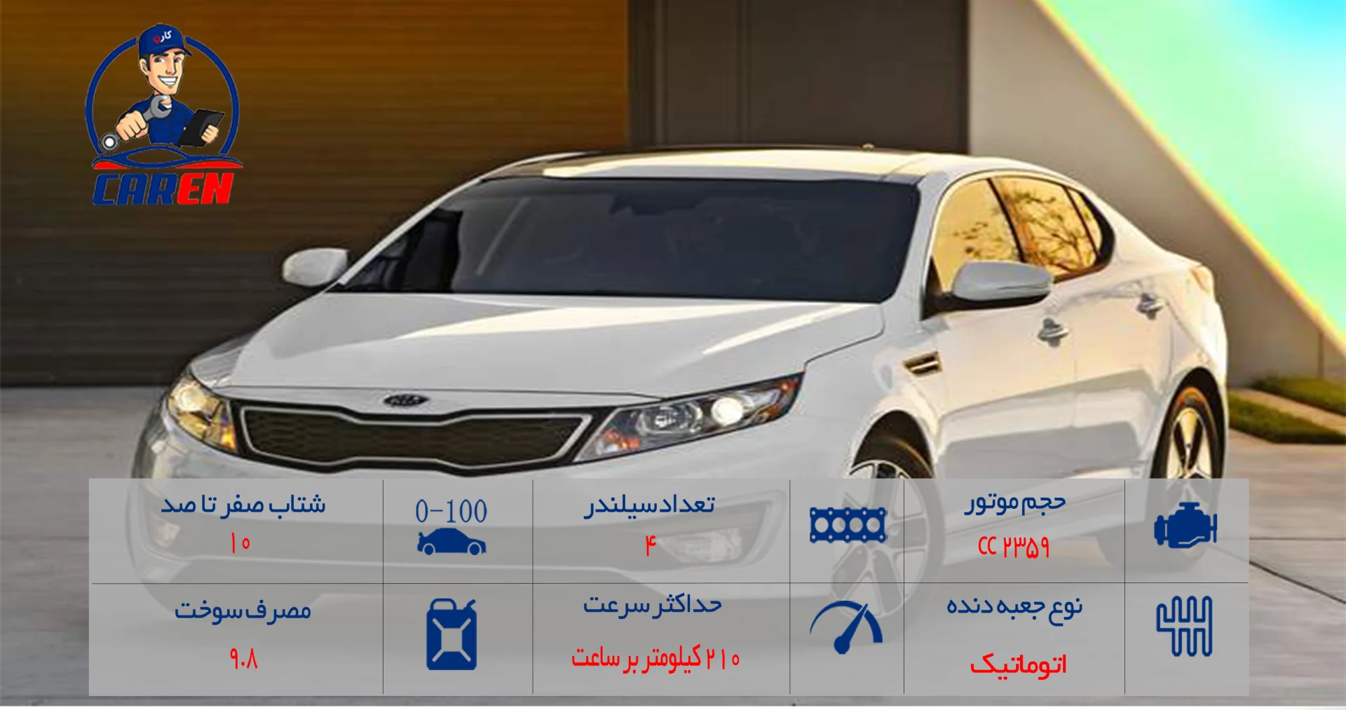 عکس ماشین اپتیما 2010