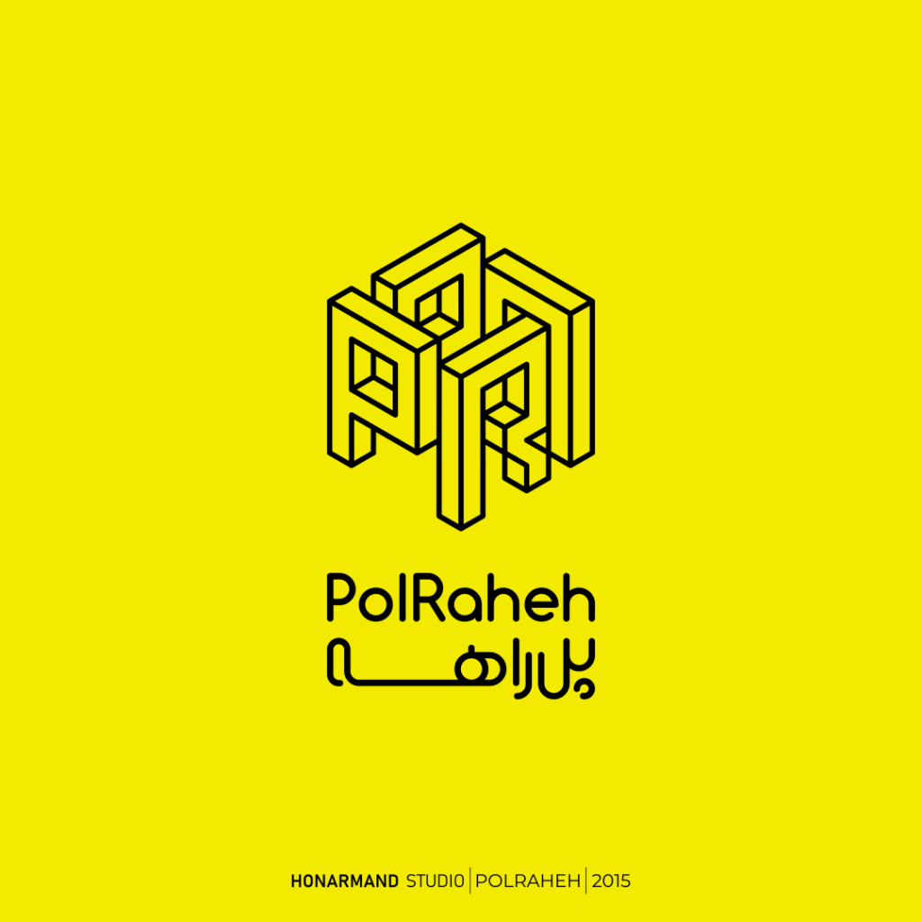 لوگو صنعت آبی رنگ