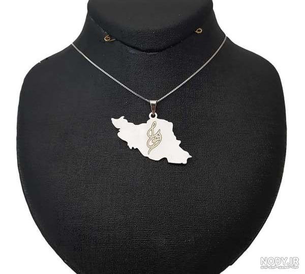 گردنبند نقره اسم اهورا مدل Givi377 – گیوی گالری
