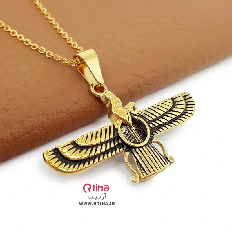 گردنبند نقره ایران اهورا مدل Givi378 – گیوی گالری