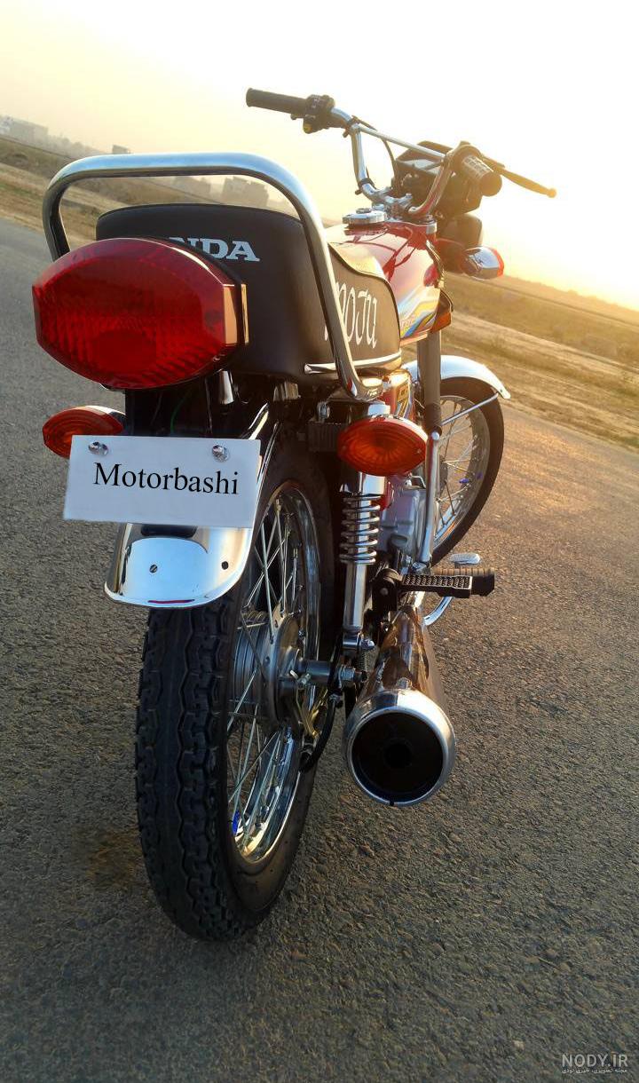 عکس موتور هوندا خفن برای پروفایل