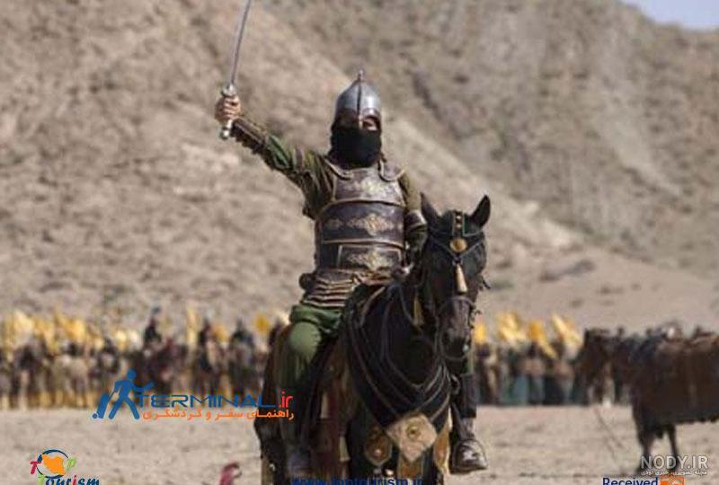عکس مختار با اسب