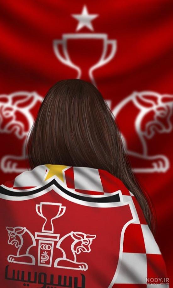 عکس لوگو پرسپولیس مشکی