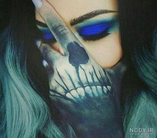 دانلود پروفایل اسکلت غمگین + عکس نوشته های مفهومی